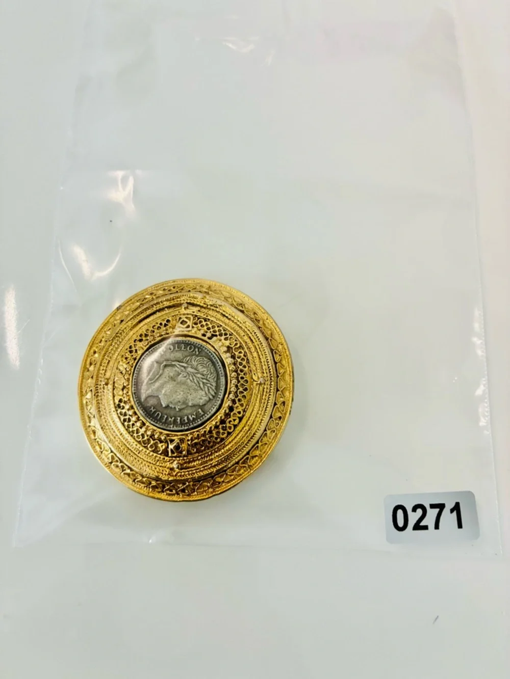 Source Unknown ornate round